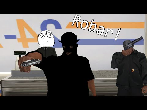 GTA San Andreas - CJ enseña a Smoke a robar