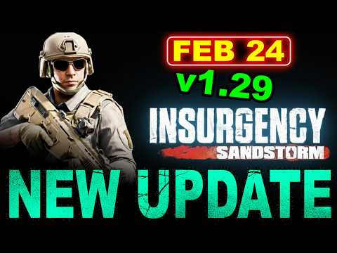 Insurgency Sandstorm UPDATE 1.29 Clear Sight Patch  Note –New Optics, Challenges, Mods & Major Fixes