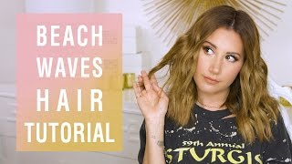Beach Waves Hair Tutorial | Ashley Tisdale