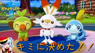 [ポケットモンスターソード実況#１] 俺のパートナーはキミに決めた！