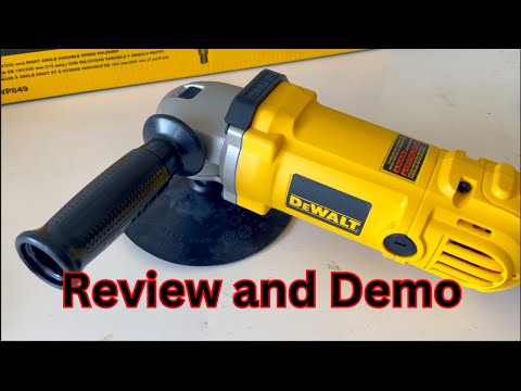 Dewalt variable speed polisher 7-9 inch