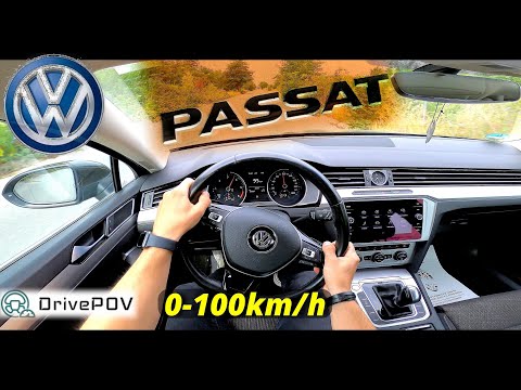 VW Passat B8 Variant 2.0 TDI 2018 | 150HP-340NM | POV TEST DRIVE, ACCELERATION, REVIEW | #DrivePOV