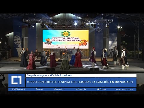 Cerró con éxito el Festival del Humor y la Canción en Brinkmann