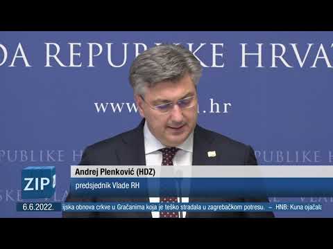 ZIP 6.6.2022. - središnje vijesti Z1 televizije