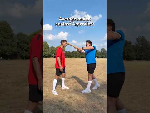 Average football match against Argentina ⚽️📕 #Comedy #Football #Messi #Fifa #WorldCup #lol