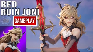 New Red Ruin Joni Skin Gameplay (Fortnite)