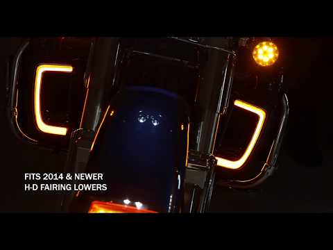Kuryakyn Tracer L.E.D. Fairing Lower Grills
