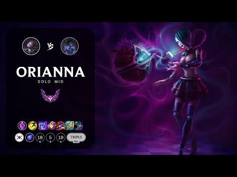 Orianna Mid vs Sylas - KR Master Patch 13.20
