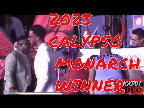 Calypso Monarch winner 2023 Dimanche Gras show Results - Calypso Finals Trinidad Carnival 2023