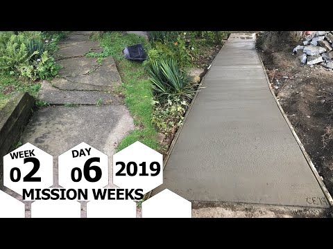 One Day Concrete Project | CE Mission Weeks 2019