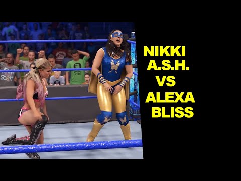 WWE 2K22 Nikki A.S.H. vs Alexa Bliss - No Holds Barred