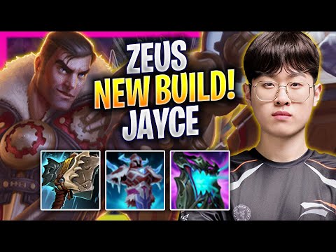 ZEUS TRIES NEW JAYCE BUILD IN THE NEW SEASON! - HLE Zeus Plays Jayce TOP vs Gragas! | Season 2025
