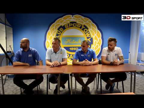 Konferencja po meczu Hutnik Kraków - Sokół Sieniawa (01.09.2018)