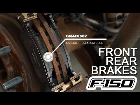 Ford F-150 Front and Rear Brake Replacement (2015-2020) How to Disable Electric Parking Brake