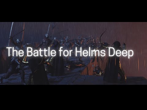 Epic Battle of Helm’s Deep – Cinematic Total War Experience