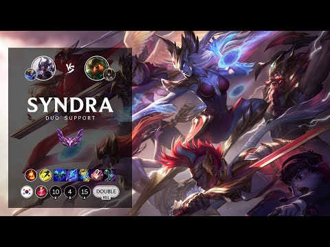 Syndra Support vs Nautilus - KR Master Patch 12.10