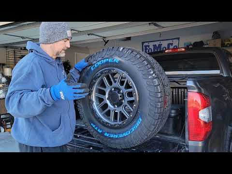 Vision Nemesis Wheels and Cooper Discoverer ATP II Tires for the Toyota Tundra