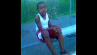 Kids Talking Crazy at Basketball Court