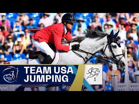 USA's Gold Ride in Team Jumping | FEI World Equestrian Games 2018