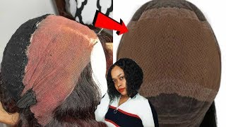 HOW TO REMOVE RED HAIR DYE STAINS FROM LACE FRONTALS & CLOSURES!