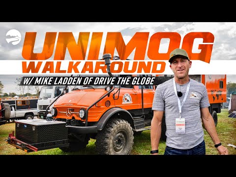 1979 Overland Unimog Walkaround | Mike Ladden - Drive the Globe