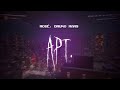 Rosé Bruno Mars Apt Sped Up Lyrics