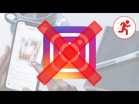 Part of a video titled Supprimer un compte Instagram - YouTube