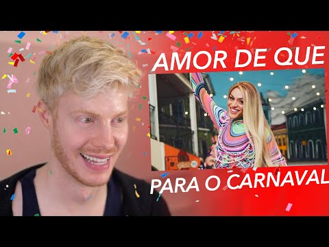 Pabllo Vittar Amor de Que Marchinha de Carnaval REACTION