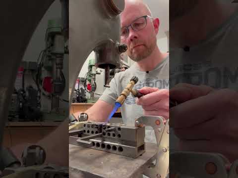 Bending titanium to 90 degrees? Yes sure. Easy fixture for the Casino clip.