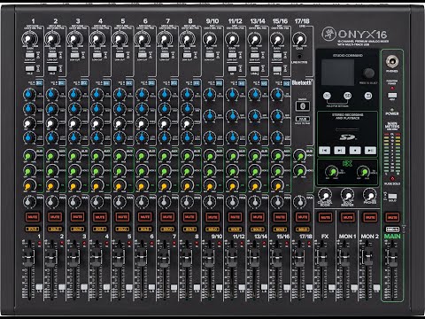 Mackie Onyx-Serie Übersicht