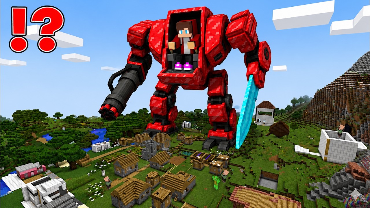 JJ Create a GIANT MECH ROBOT