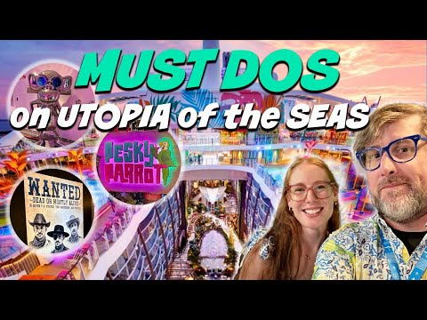 Utopia of the Seas Must Do Experiences | Royal Caribbean | Don’t miss these on Utopia!