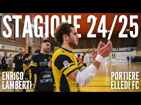 Lamberti Enrico 27,  Portiere - saves season 24/25, Serie A2 Elite Futsal