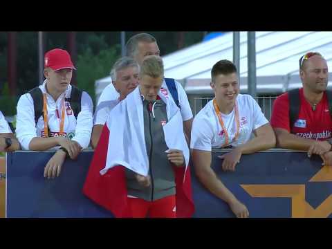 Men's Javelin Throw / European U18 Championships 2018 / FULL FINAL