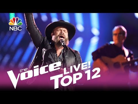The Voice 2017 Adam Cunningham - Top 12: "Against All Odds"