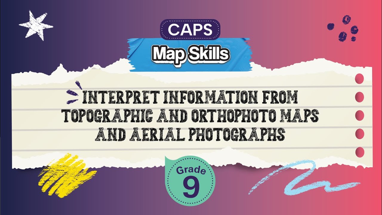 Interpret Information from Topographic and Orthophoto Maps and Aerial Photographs