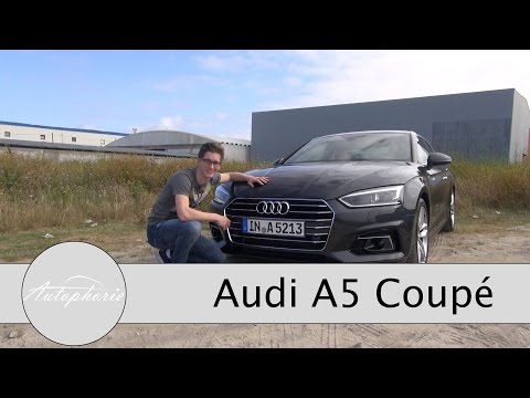 2016 Audi A5 Coupé 2.0 TDI im Test / Fahrbericht / Review - Autophorie