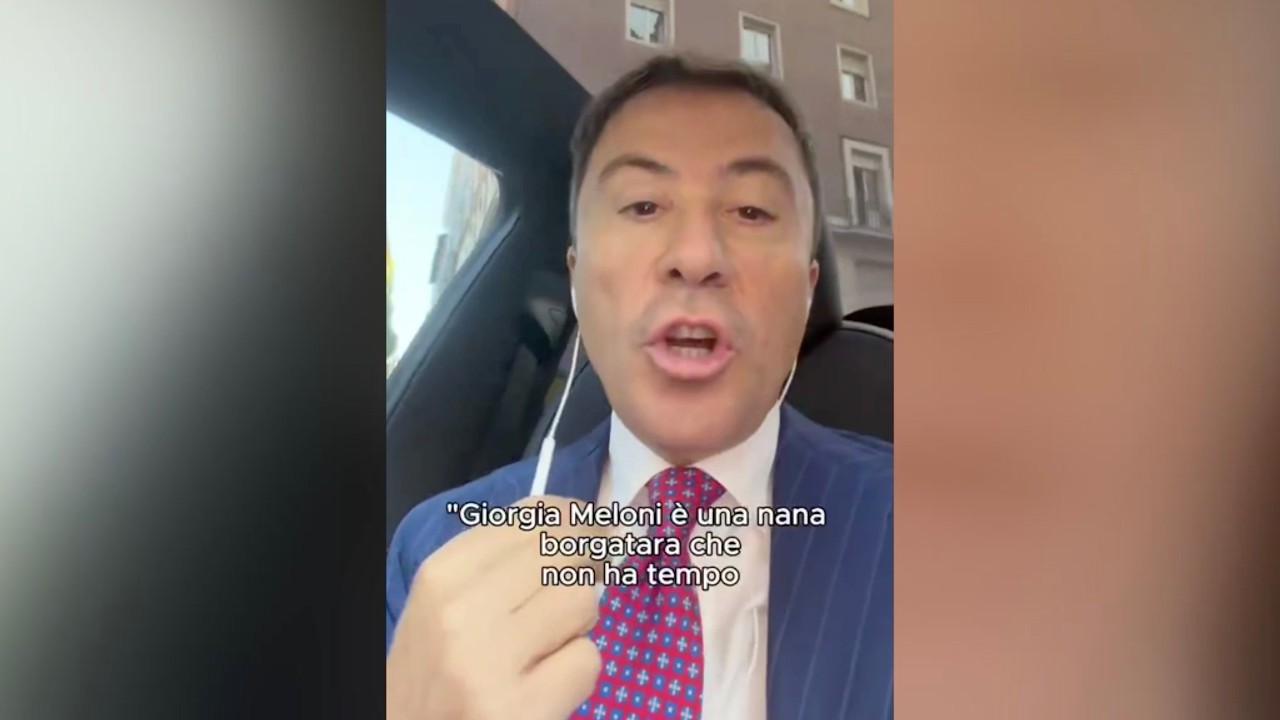 ITALO BOCCHINO: «MELONI È UNA NANA BORGATARA, A SCRIVERLO SAREBBE STATO UN SOSTITUTO PROCURATORE»