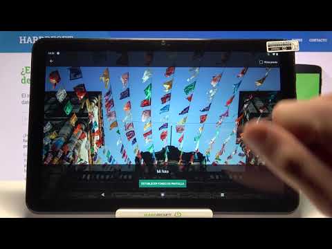 Cómo cambiar el fondo de pantalla en IGET Smart L203 - pantalla de inicio y de bloqueo