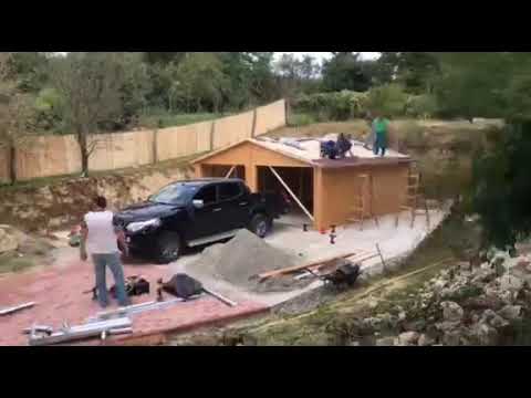 Mester Faházak - 6 x 6 méteres garázs építése