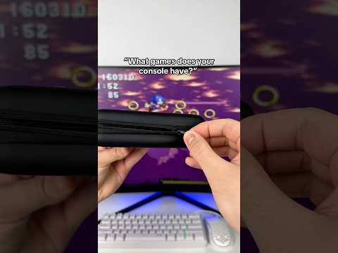 All retro Sonic games + 100,000 other games🎮😳 #sonicthehedgehog #sonicadventure #sonicmovie #sega