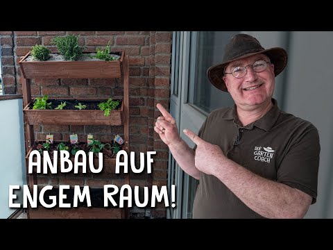 , title : 'Selbstversorgung auf dem Balkon 🥕 - vertikaler Anbau auf engem Raum'