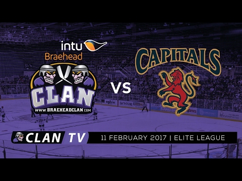 Braehead Clan vs Edinburgh Capitals 11/2/17