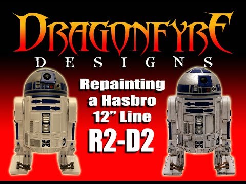 Repainting a Hasbro R2 D2
