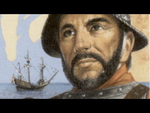 Which country sent Juan Rodriguez Cabrillo?