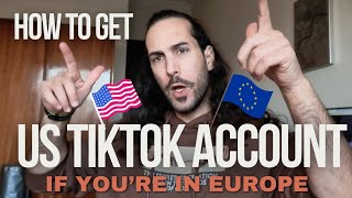 How to get a US Tiktok Account when you