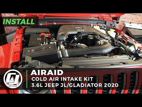 2020 Jeep Gladiator Install | Airaid MXP Series Cold Air Intake Kit