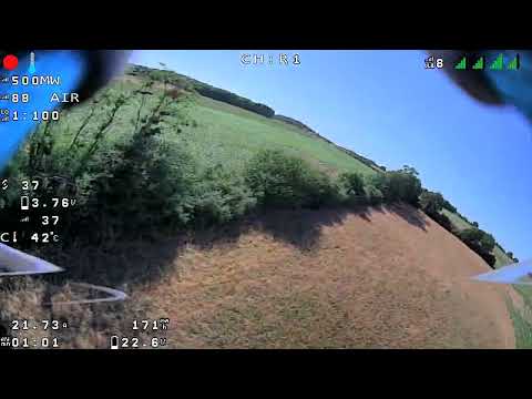 Hdzero race v2 200mW Vs freestyle 1W VRX4 mid range and tree penetration watch description!