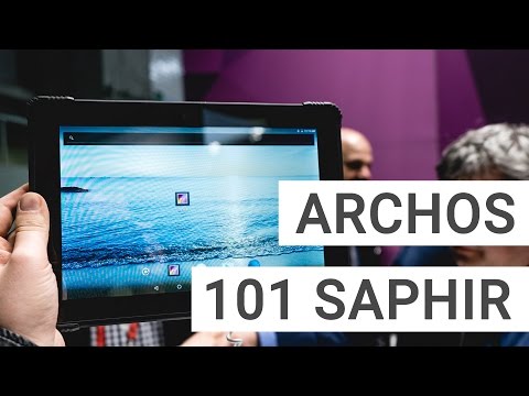 Archos 101 Saphir Hands On: A Robust Android Tablet