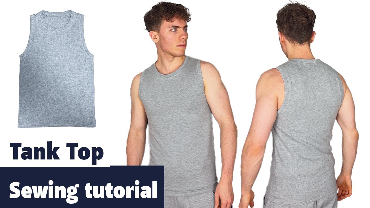 How to sew a tank top |  Tank Top Sewing Tutorial